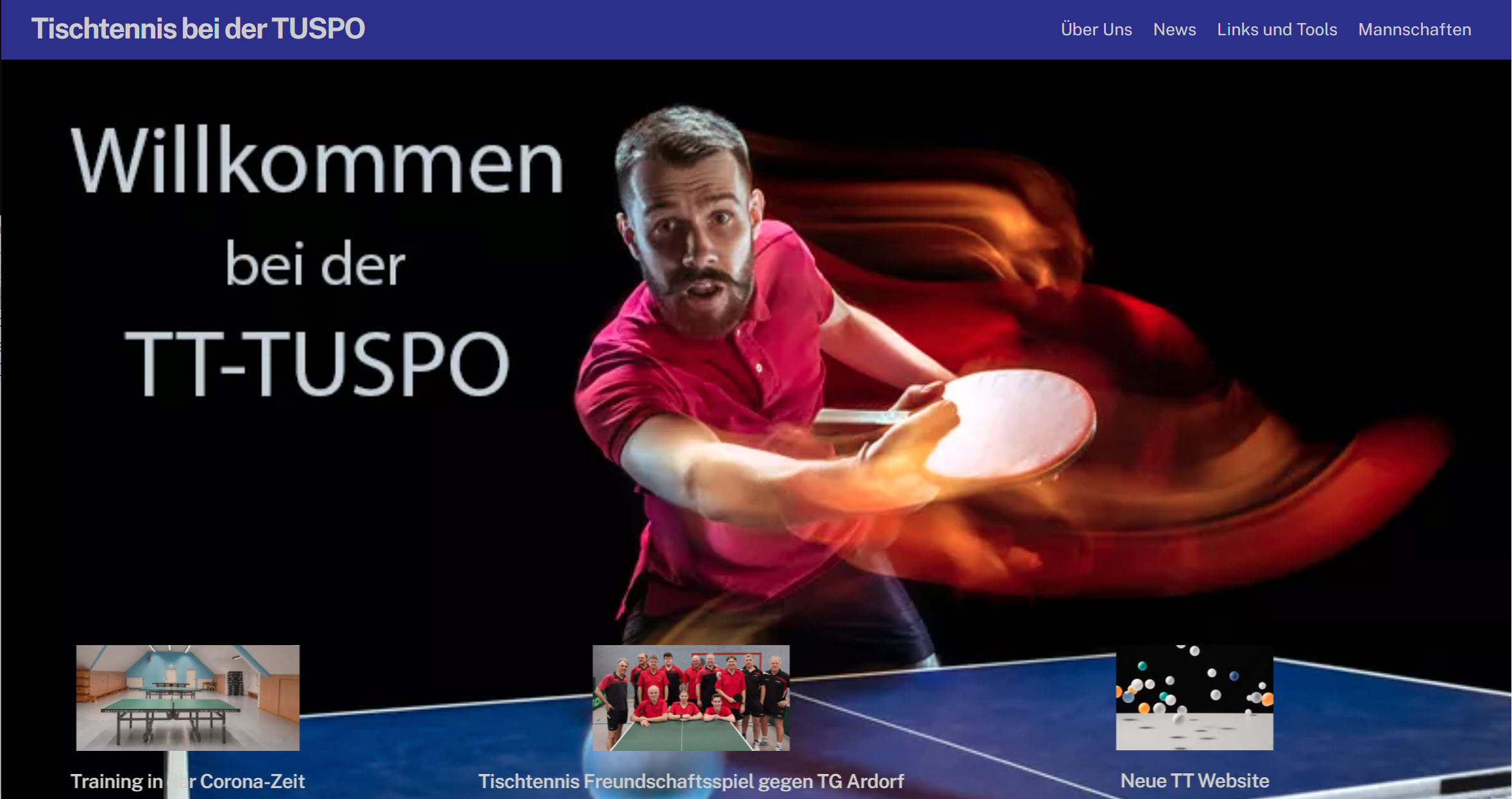 Neue TT Website