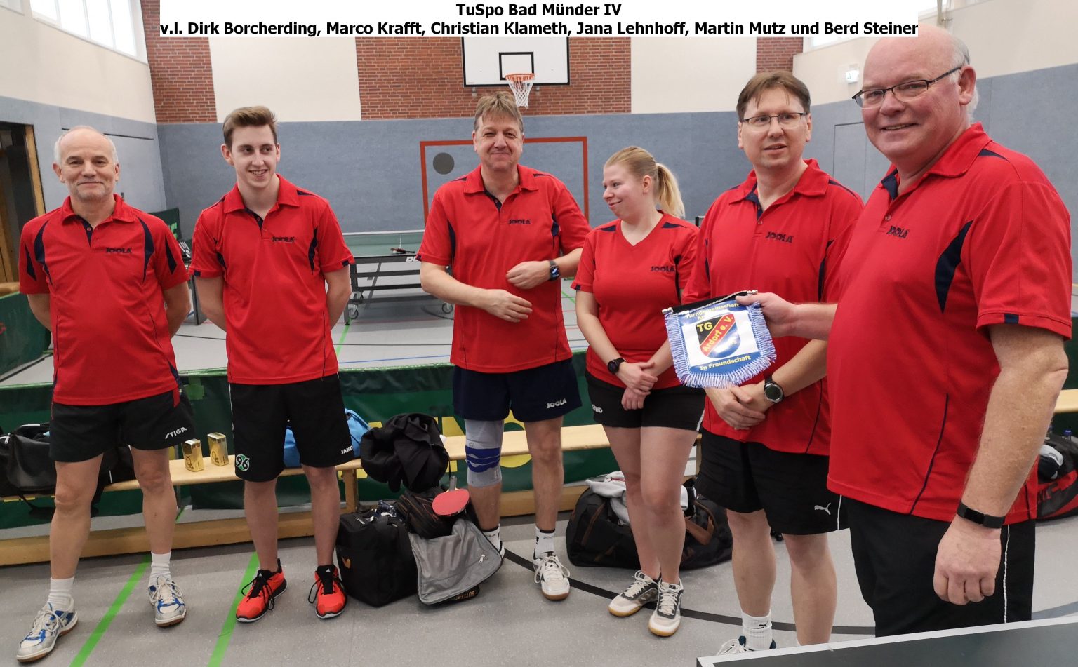 Tischtennis Freundschaftsspiel gegen TG Ardorf